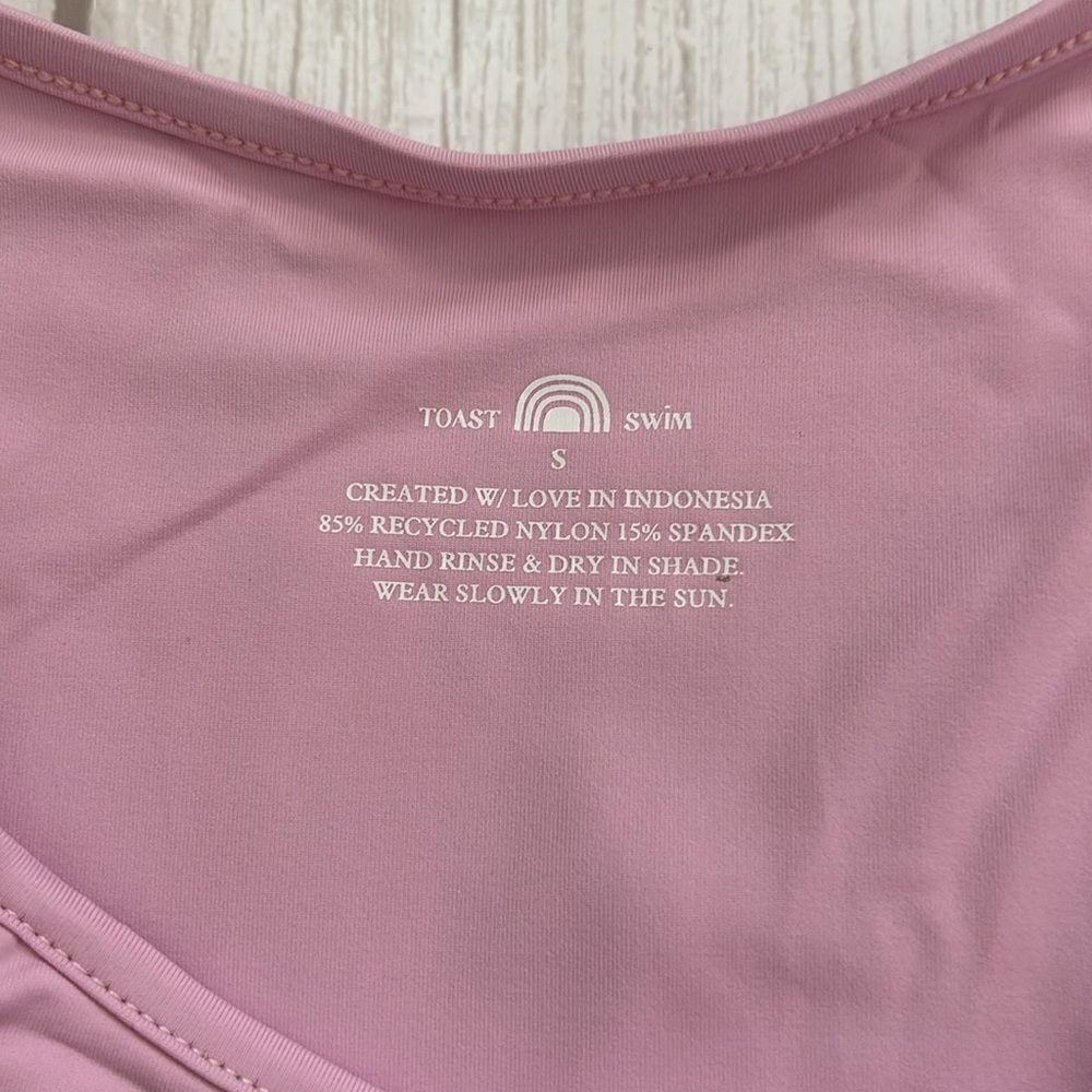 Toast Swim Signature Open Side Bikini Bottom in Pink Lavender - Picture 5 of 7